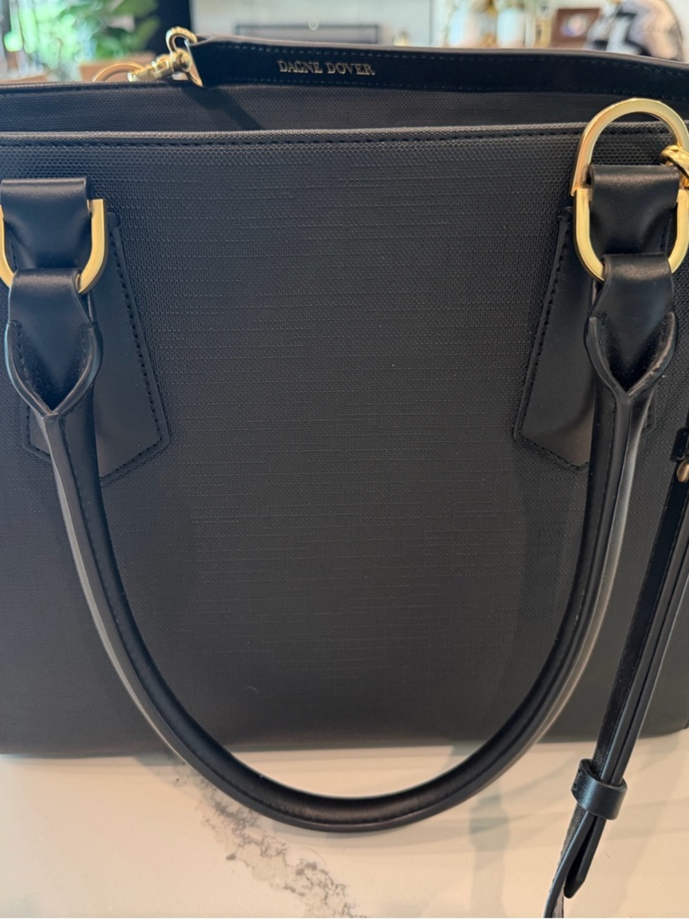 Dagne Dover Midi Tote - Onyx - Picture 4 of 5